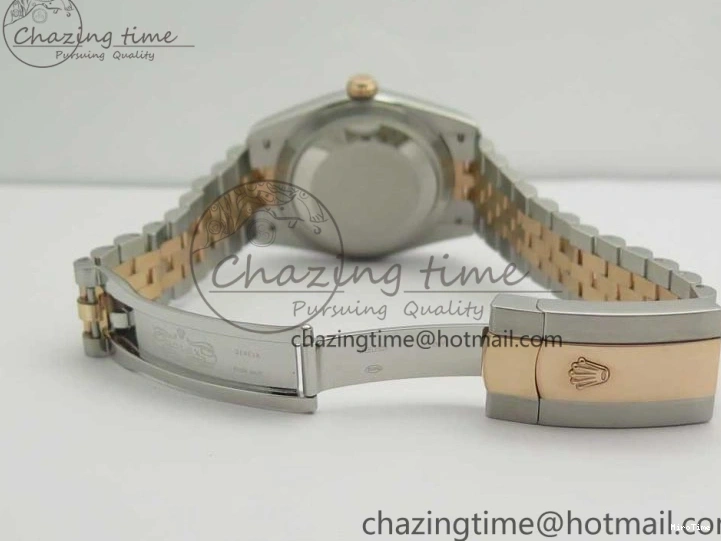 MiroTime 0309 DateJust 36mm 904 SS RG Wrapped 116231 GMF Gray Dial on SS RG Wrapped Jubilee Bracelet A Durable 3276